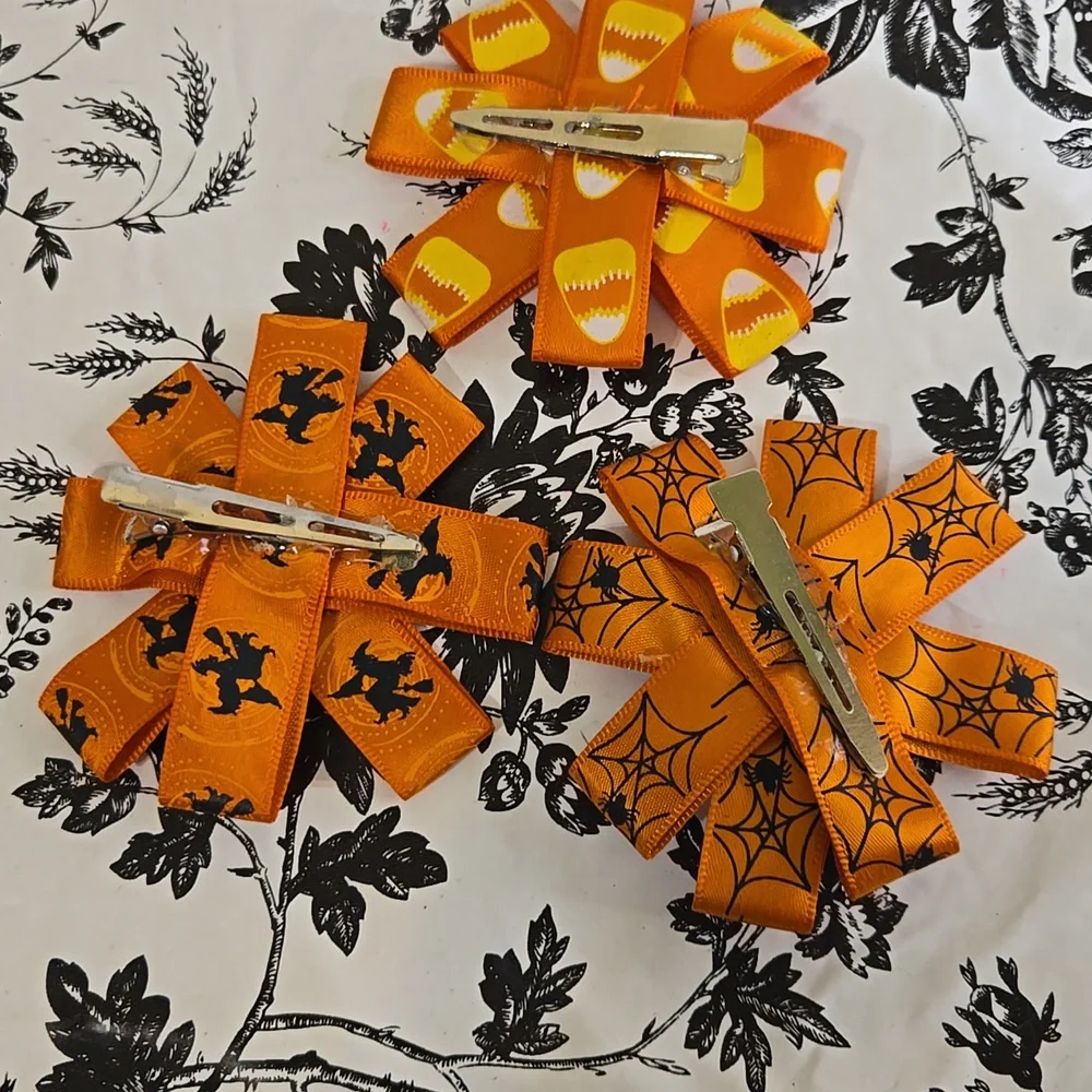 Halloween  Hair Bows Sy1